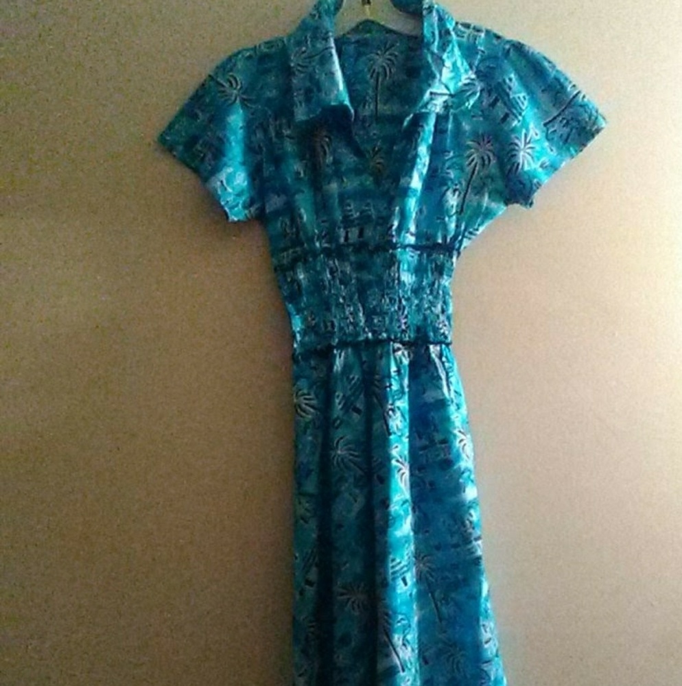 Women's African Print Dress